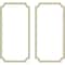 Ekena Millwork 31-in. W x 62-in. H Sussex Floral Panel Moulding Kit Double Panel PMLKSU31X62B - alternate 3